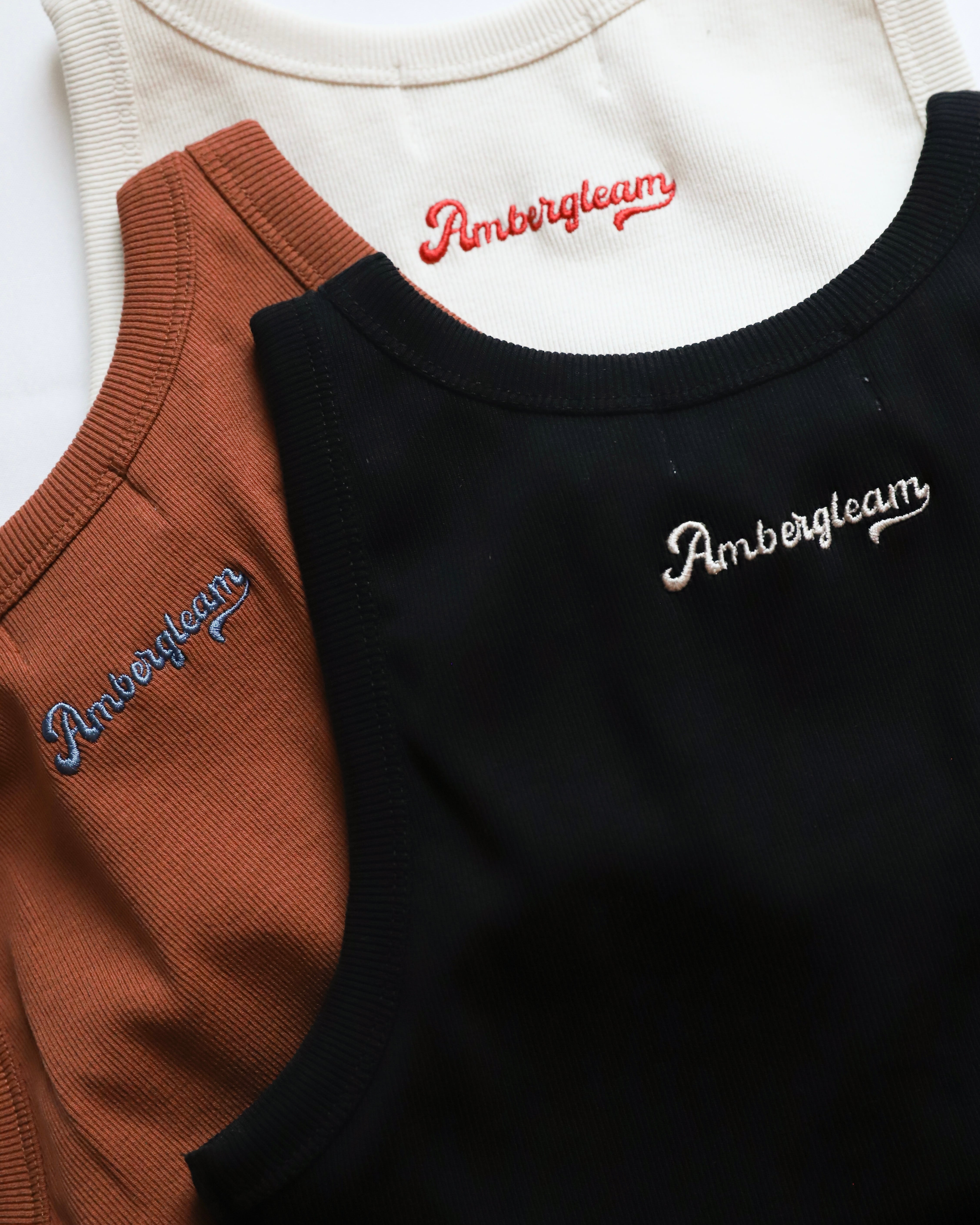 ラスト1点 | Stretch RIB Bra Tank Top | AMBERGLEAM