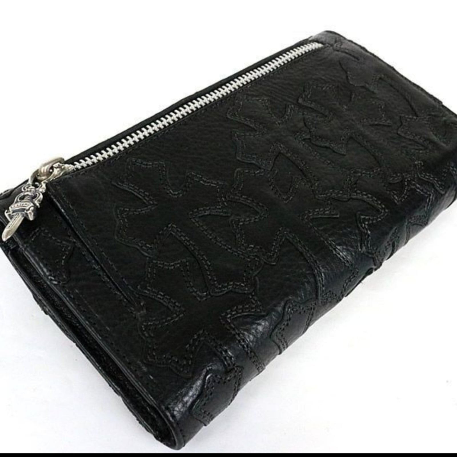 CHROME HEARTS クロムハーツ ウェーブウォレット フルセメタリー CHROME HEARTS クロムハーツ ウェーブウォレット フルセメタリー