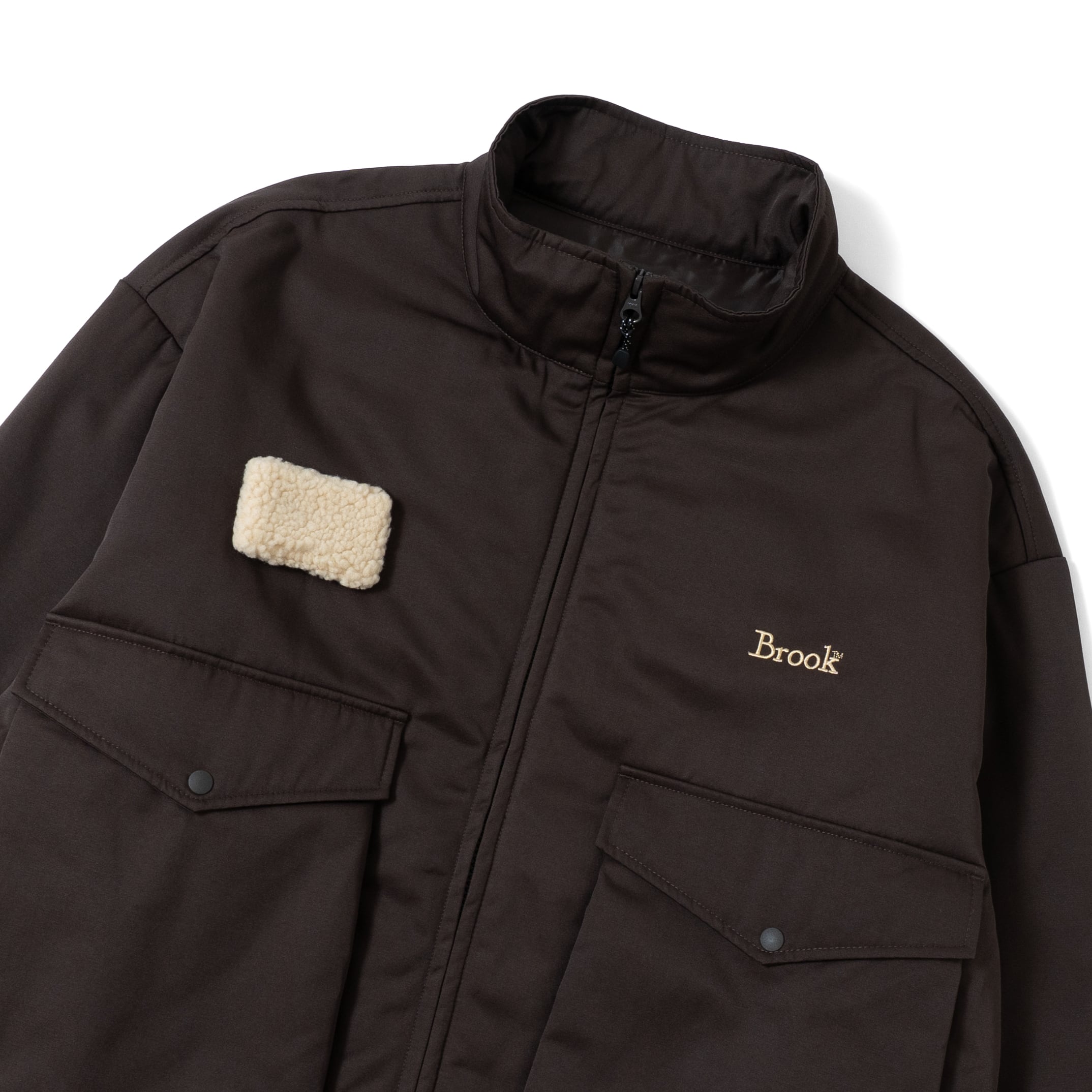 Dark Brown)Brook Padded Jacket