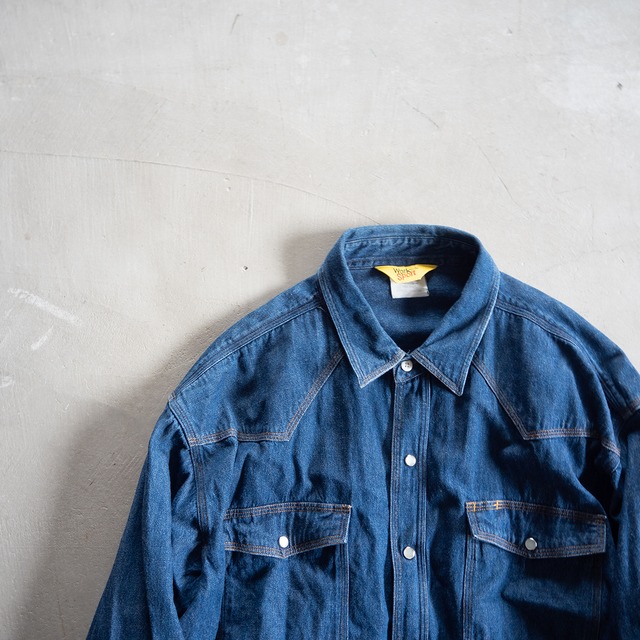 "Workin Sport" vintage Denim western shirt