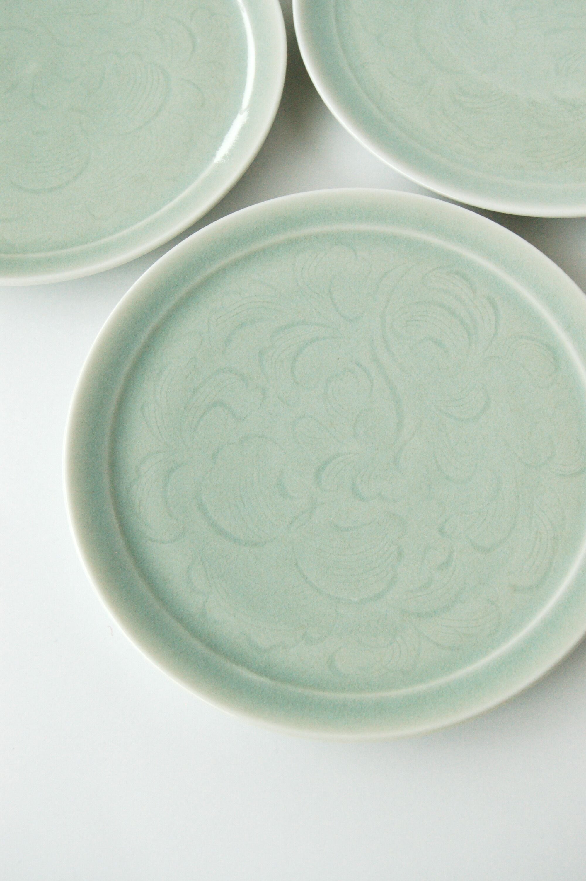 青磁宋唐草 小 / 村上 雄一