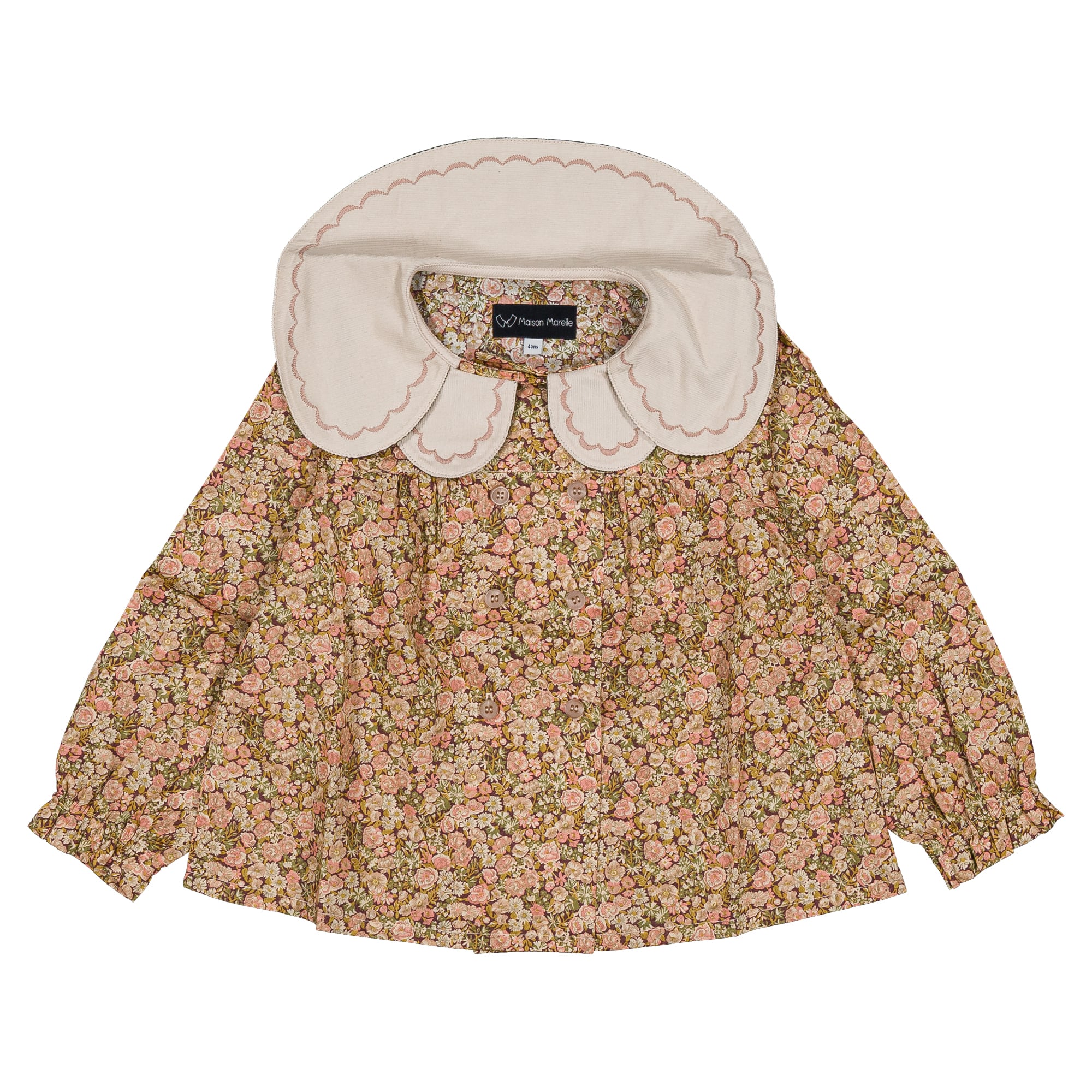 【予約/送料無料】Blouse NOLLET- liberty / Maison Marelle