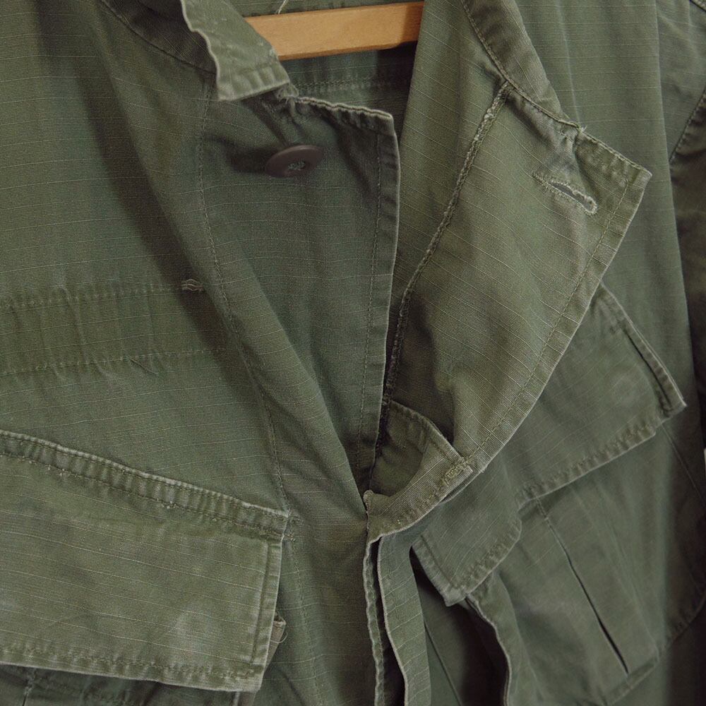 60s アメリカ軍 ジャングルファティーグシャツ 5th OG-107 | armee