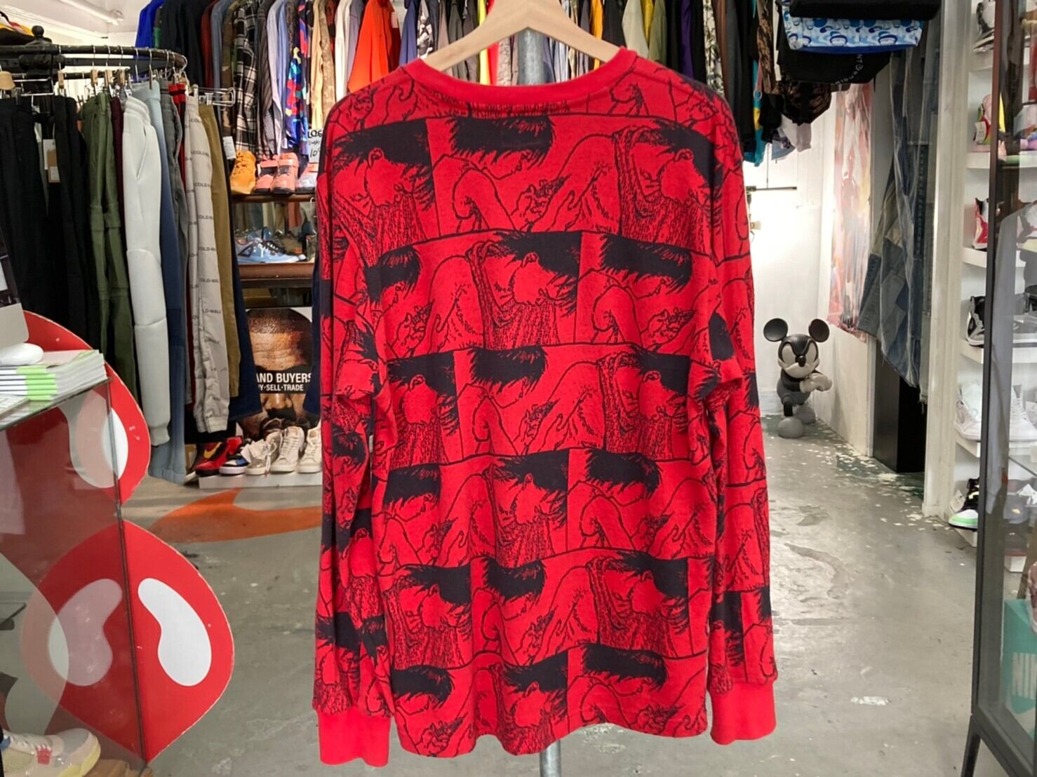 Supreme AKIRA SYRINGE JACQUARD LS TOP RED MEDIUM KB2817 | BRAND ...