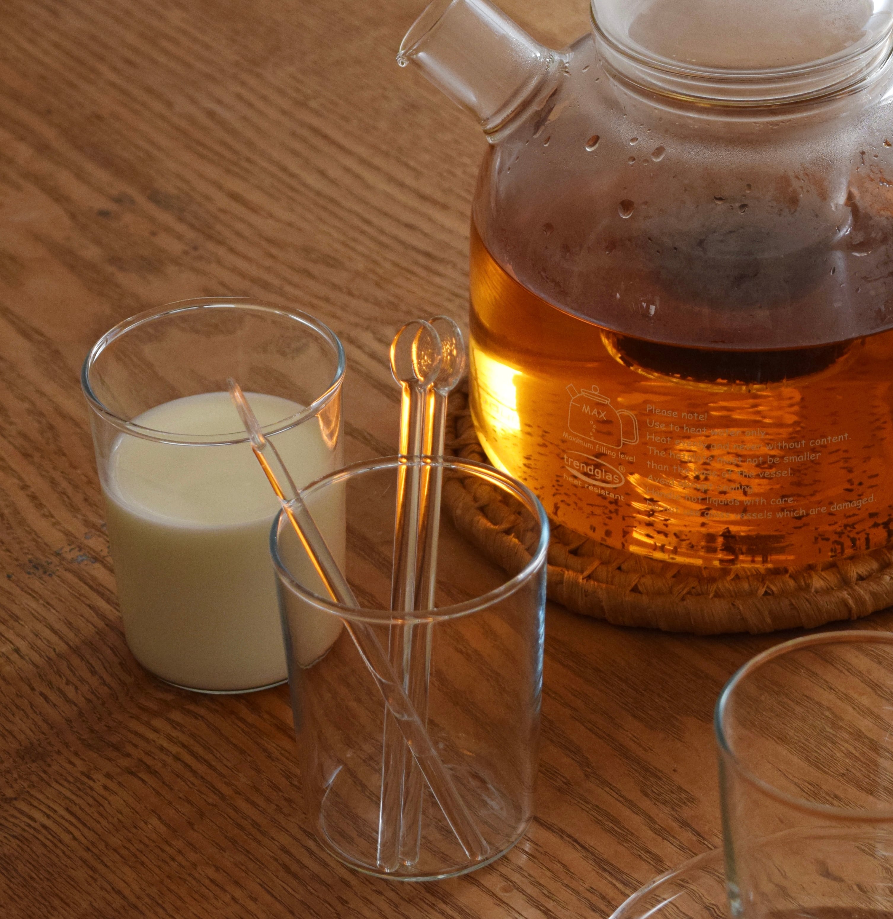 trendglas jena " glass muddler " 耐熱ガラス　produced in germany