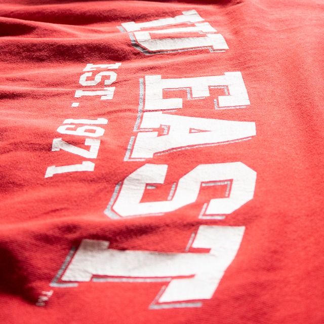 "IU EAST" used logo T-shirt