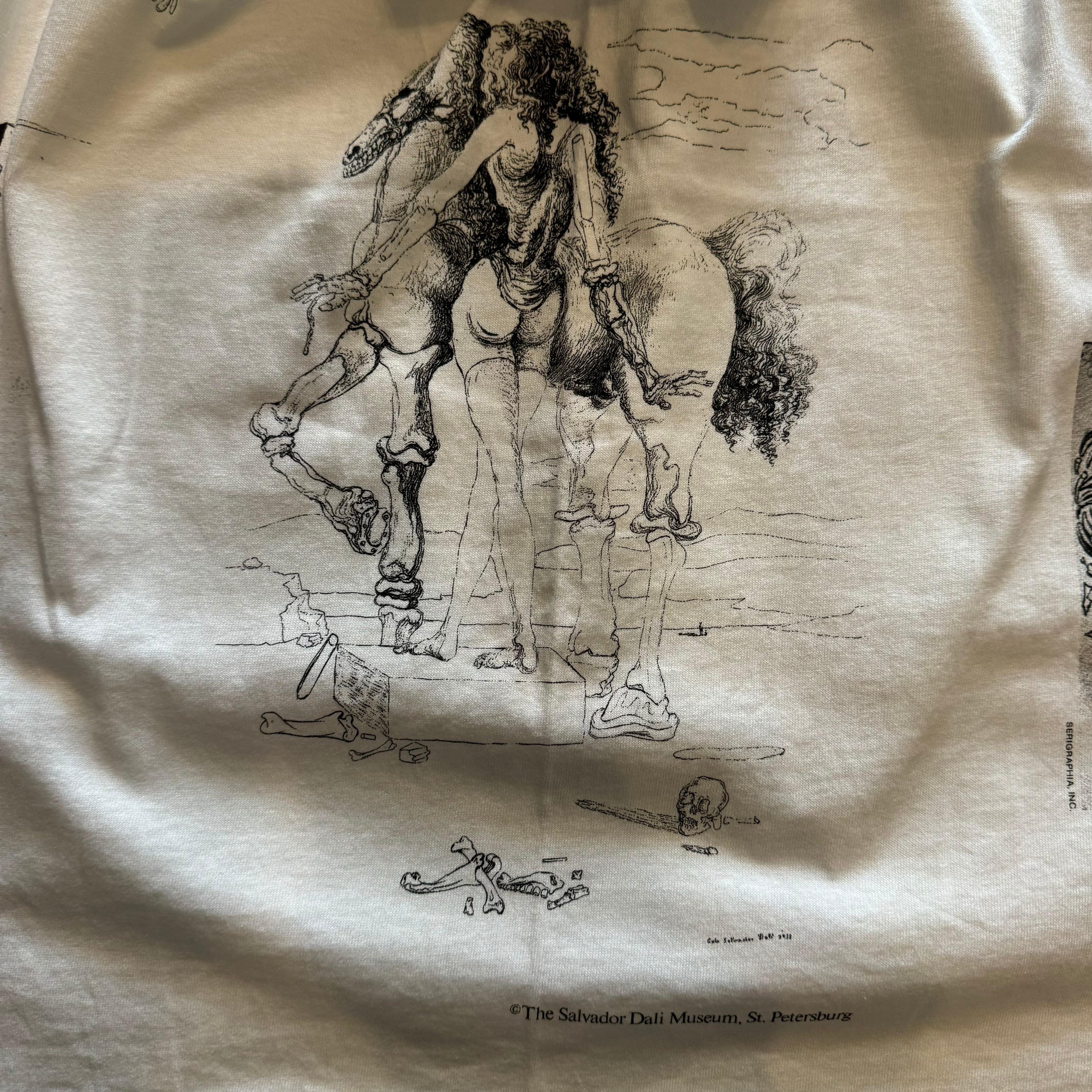 90s サルバドール・ダリ マルチデザインTシャツ | RIDDLE clothing 90s サルバドール・ダリ マルチデザインTシャツ | RIDDLE clothing