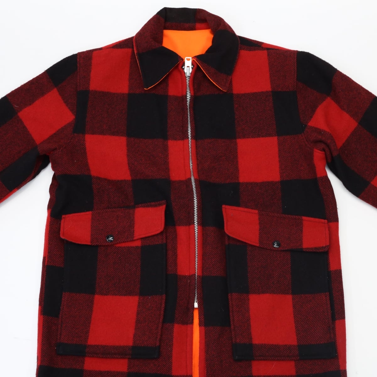 WOOLRICH　70s 白タグ　バッファローチェック　ジャケット　美品