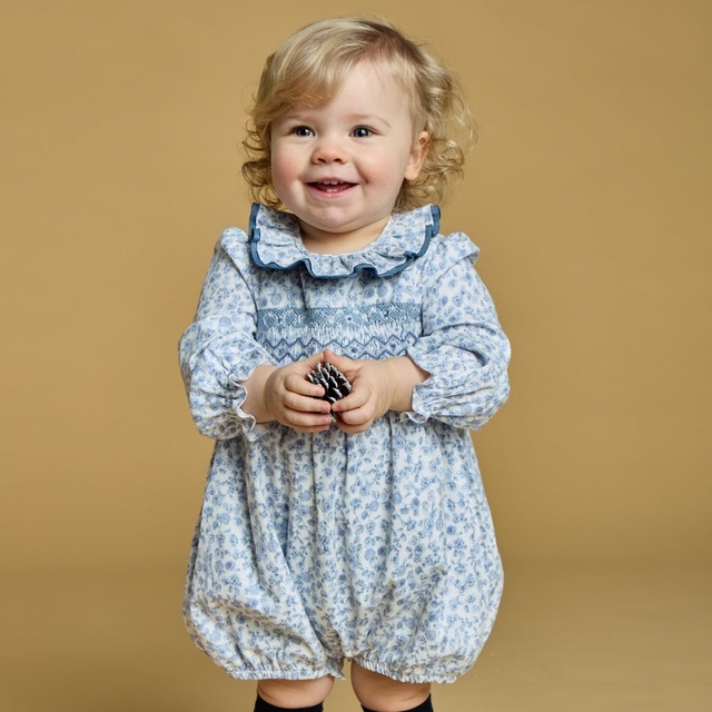 Kidiwi - anthea smocked romper