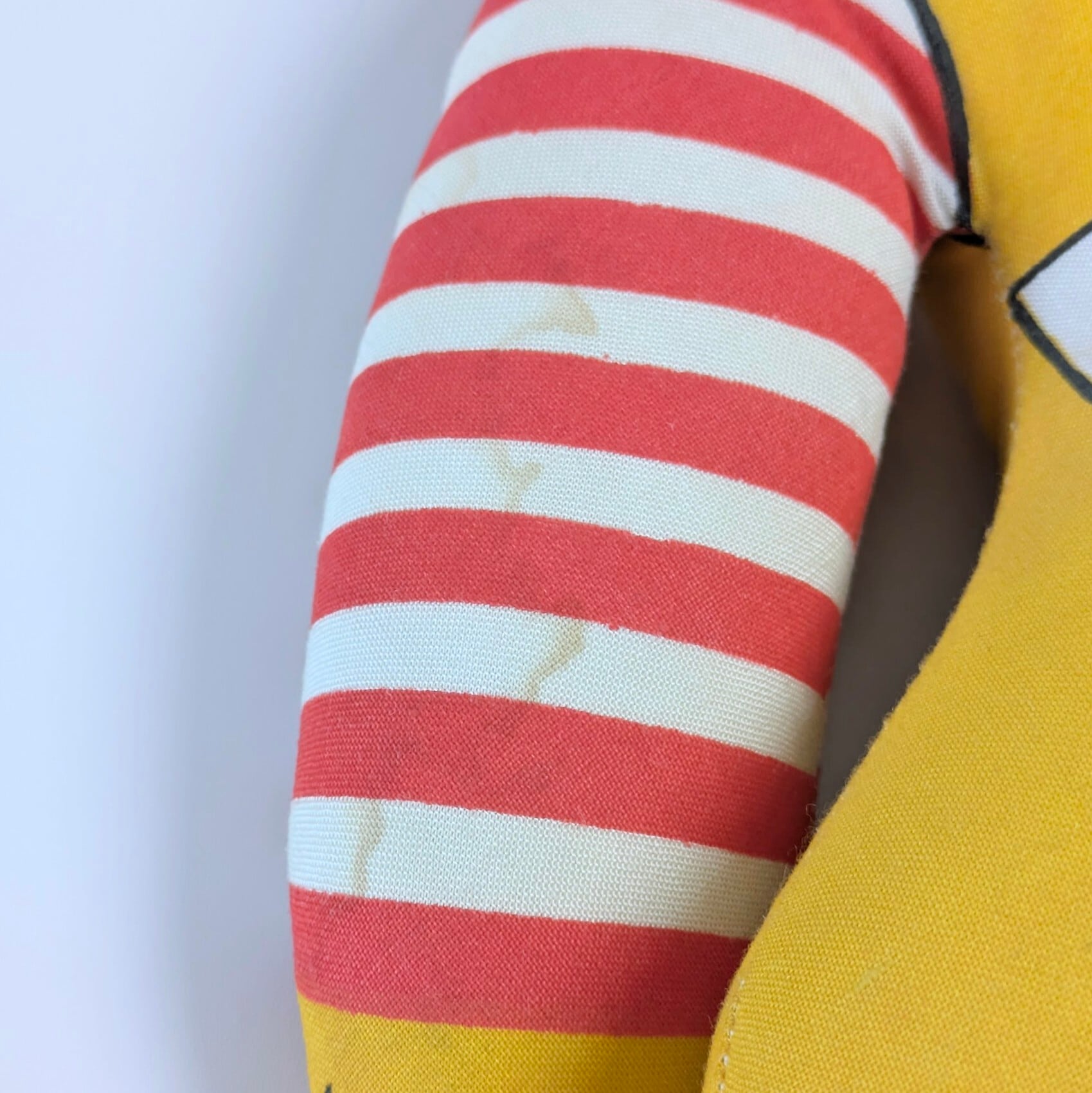 ☆VINTAGE 70'〜80'☆【 McDonald's( マクドナルド ) 】 『 Ronald McDonald / ロナルド・マクドナルド 』ラグドール / ピロードール / ぬいぐるみ 〚アメリカン雑貨 アメトイ〛
