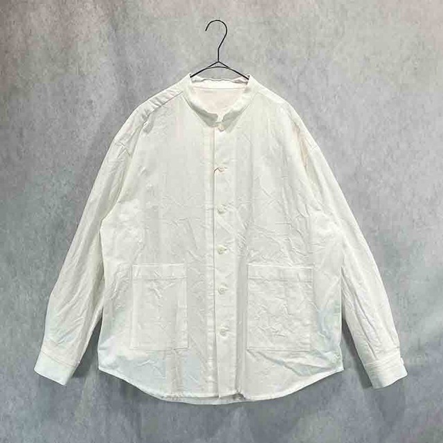 【OOOO】WASHIシャツ　[WHITE]