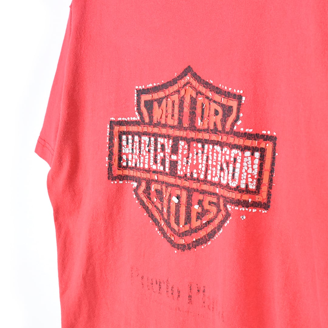 90s 00s ハーレーダビッドソン Tシャツ 雰囲気系 ディーラー物 Tシャツ