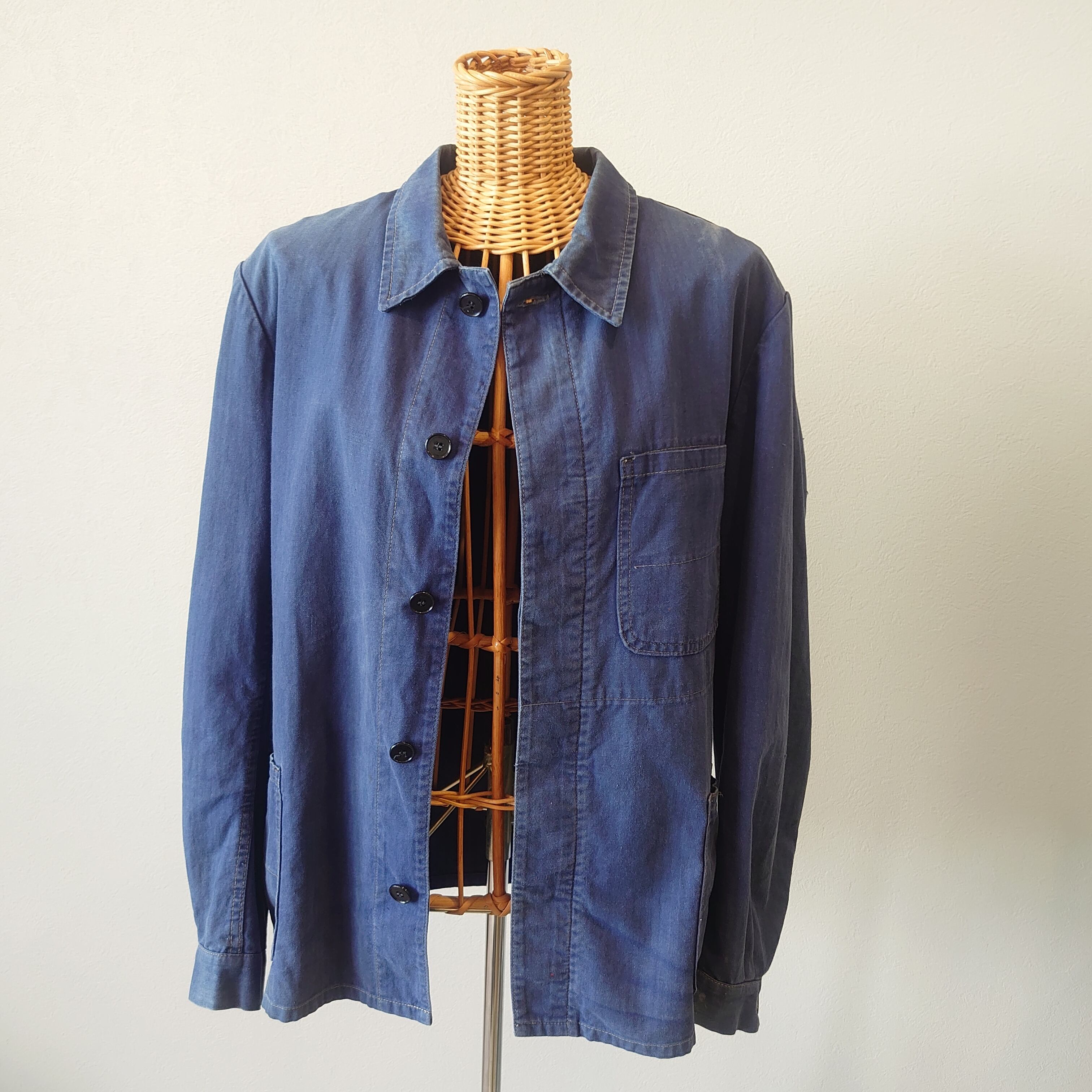 Vintage french work herringbone jacket ヴィンテージ フレンチワーク