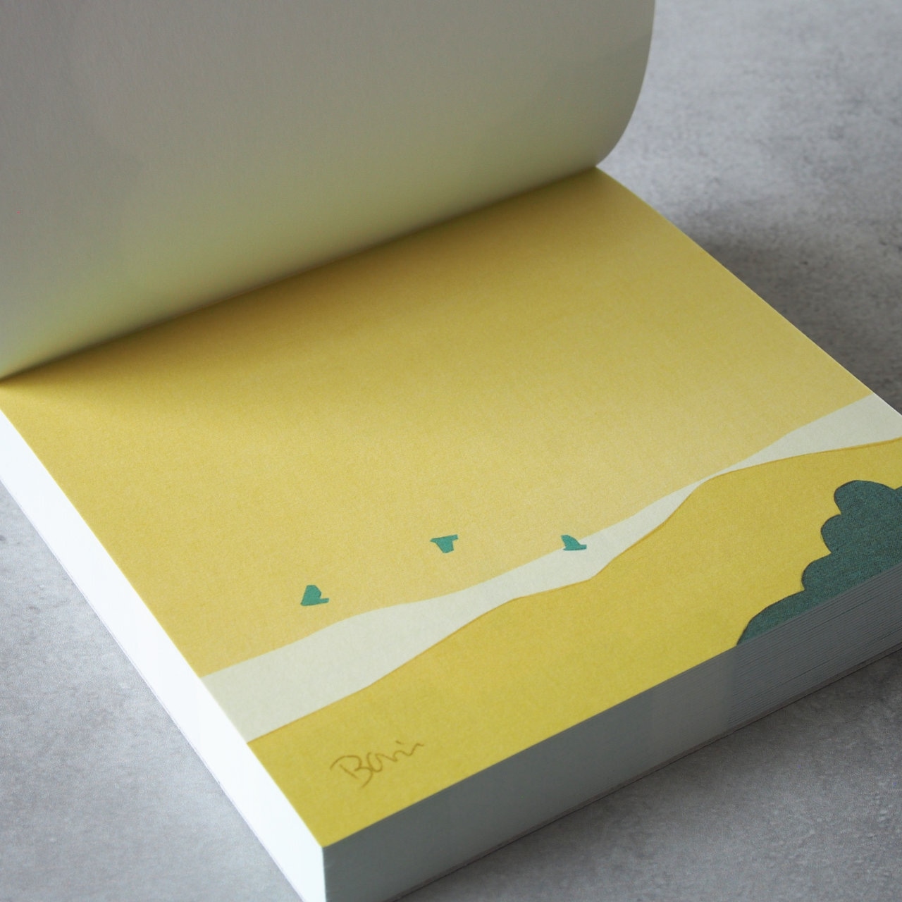 cozyca products 坂内拓 ブロックメモ