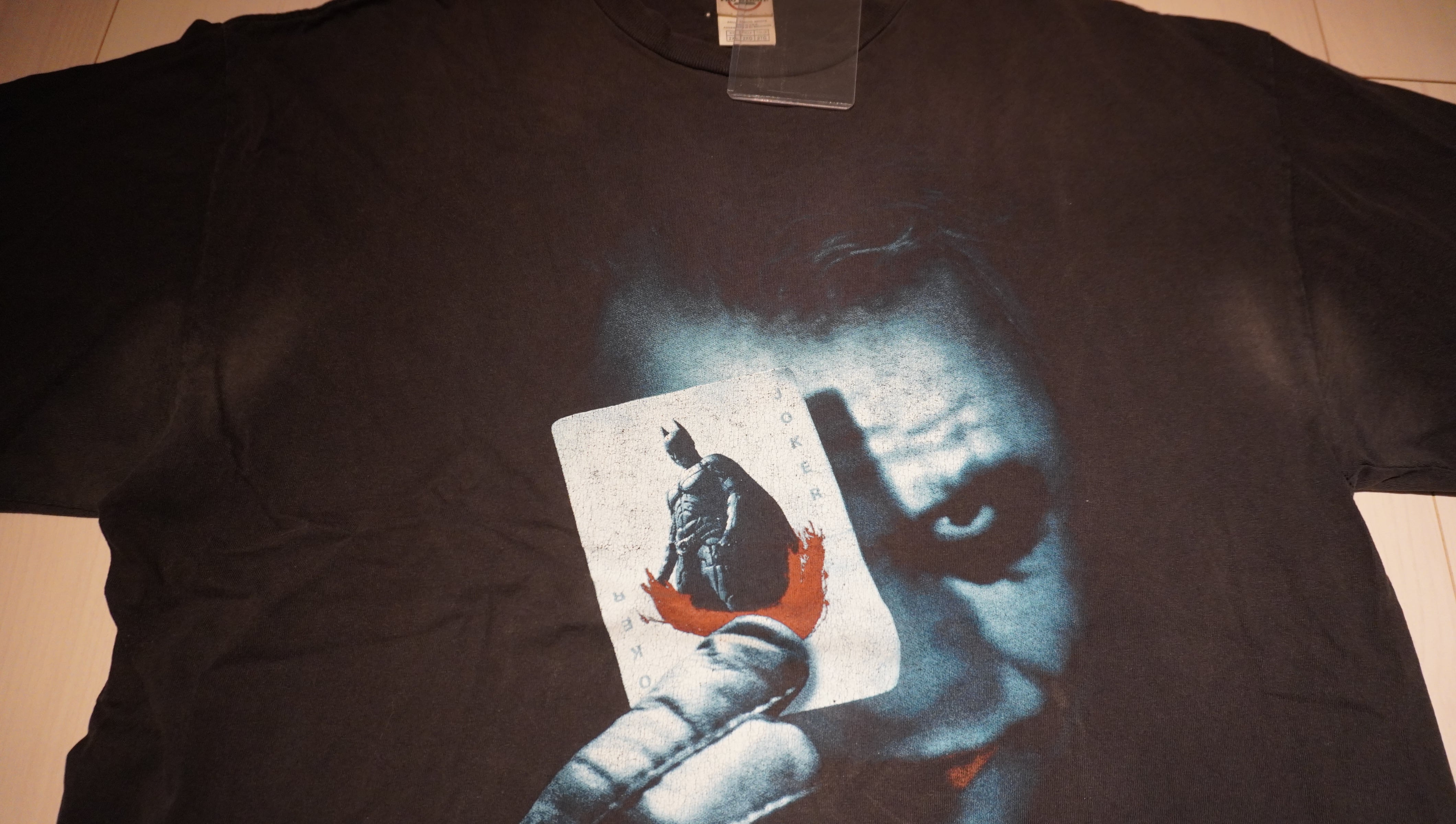 Dark Knight Joker Card ヴィンテージTシャツ (ダークナイト