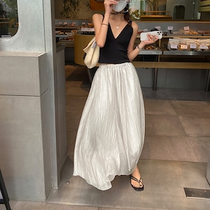 ロングエアースカート K0017