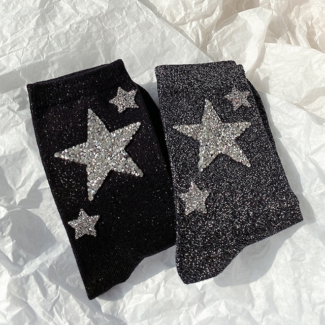 Dazzling star socks　M4130