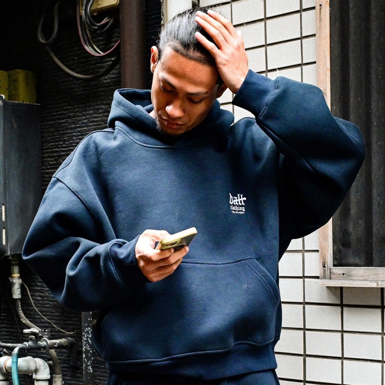 OG SMALL LOGO SUPER HEAVYWEIGHT HOODIE