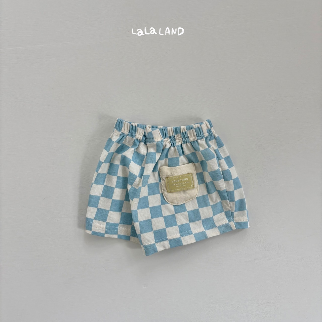 【取寄/韓国直送】LALALAND 26/SM （Baby）チェッカーボードハーフパンツ｜夏服｜韓国子供服