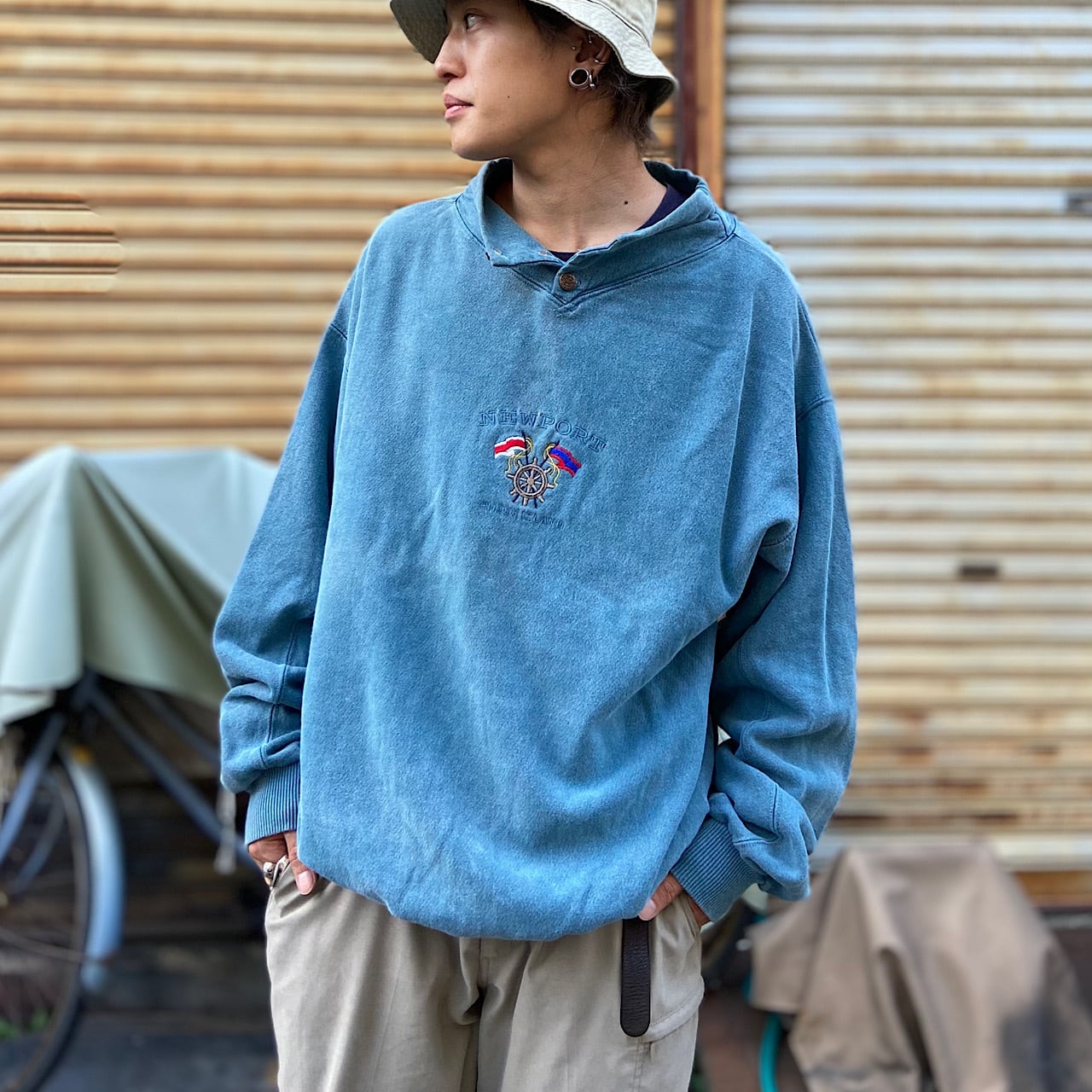 80 90年代 Usa製 Sansegal ハイネック 刺繍 スウェット メンズl 古着 80s 90s ヴィンテージ トレーナー フェードグリーン 緑色 スウェット Cave 古着屋 公式 古着通販サイト 80 90年代 Usa製 Sansegal ハイネック 刺繍 スウェット メンズl 古着 80s 90s ヴィンテージ トレーナー フェードグリーン 緑色 スウェット Cave 古着屋 公式 古着通販サイト