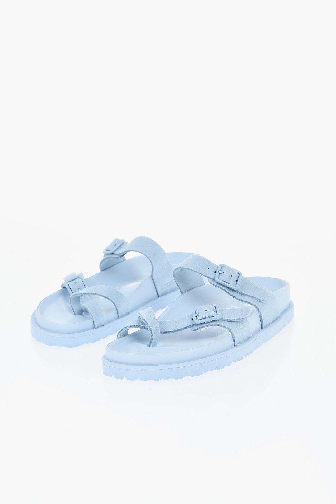 BIRKENSTOCK スライドサンダル カーフレザー・スエード
