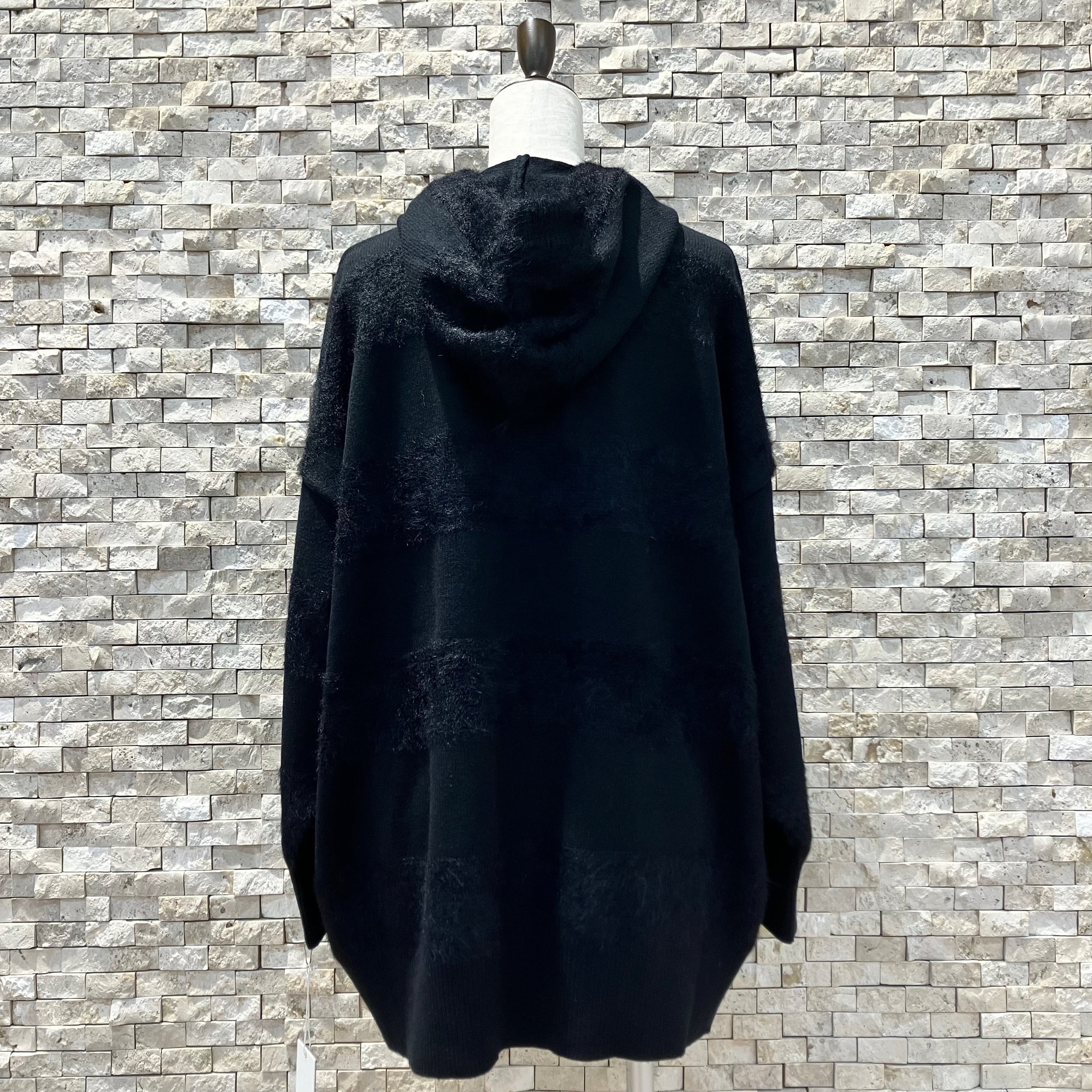 ayane】フーデッドボーダーニットプルオーバー（895119） | FORME Base