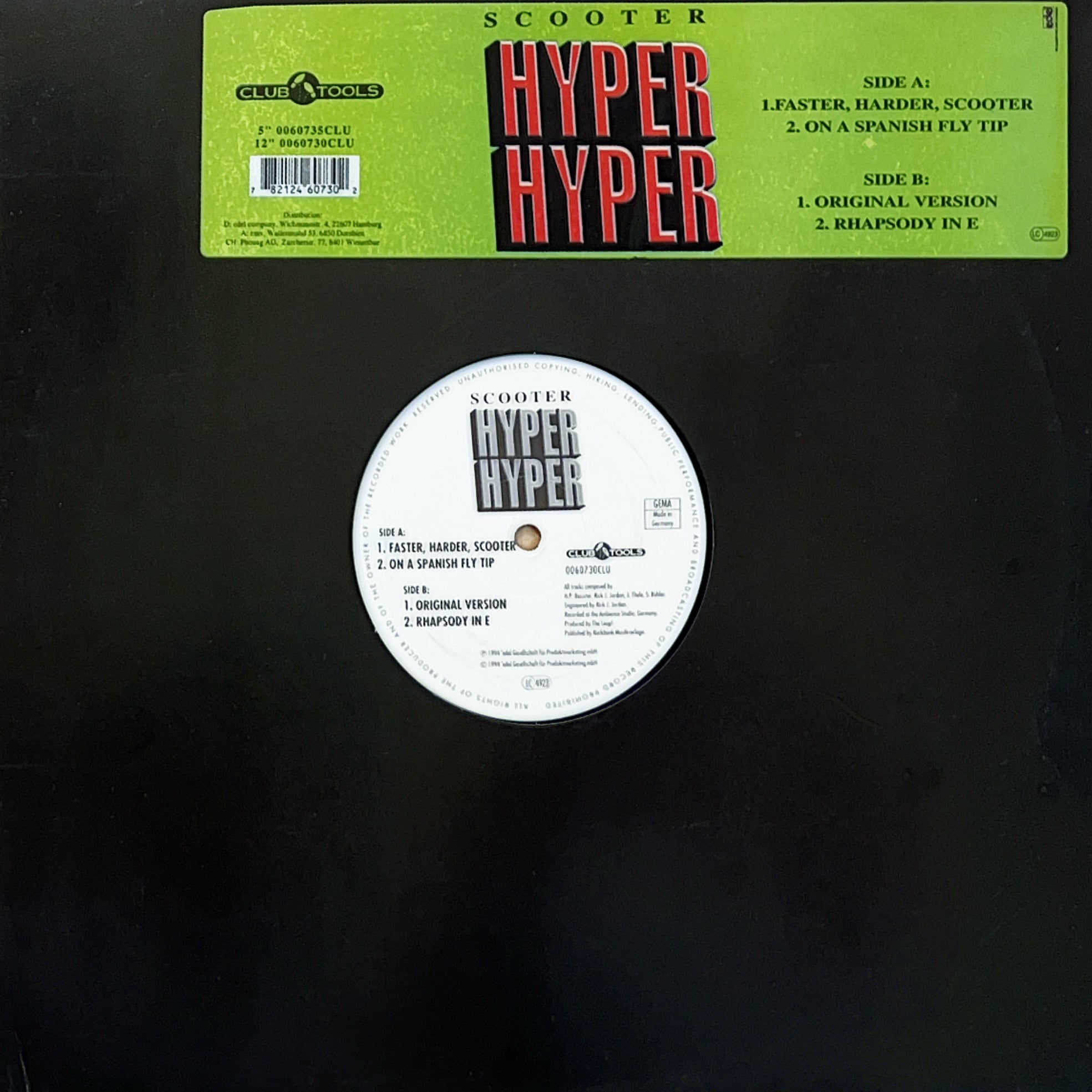 1993] Raveman – Pumpin' [Pee-de-Rom Records][限定盤