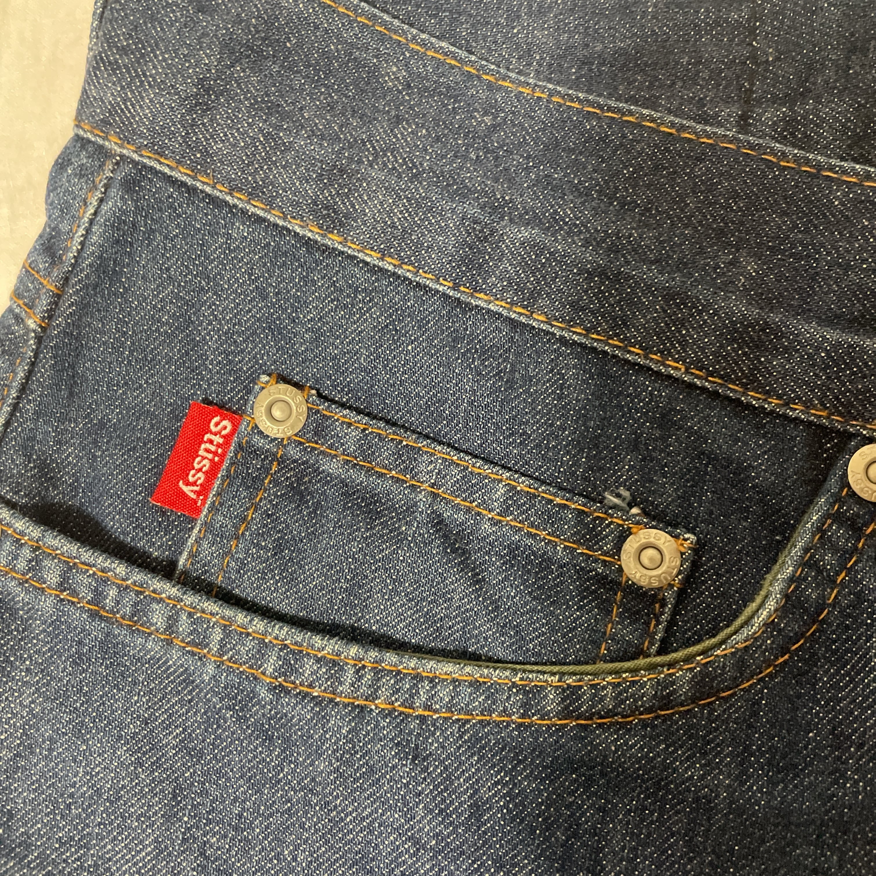 MADE IN USA 】STUSSY ROUGH RUGGED DENIM half pants | Lookin'4