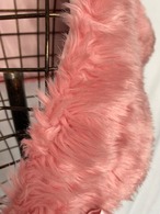 Fake fur shawl