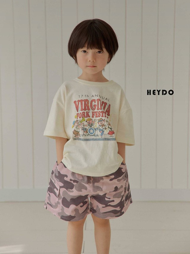 《送料無料》ピッグバンドT：kids【HEYDO】※お取り寄せ
