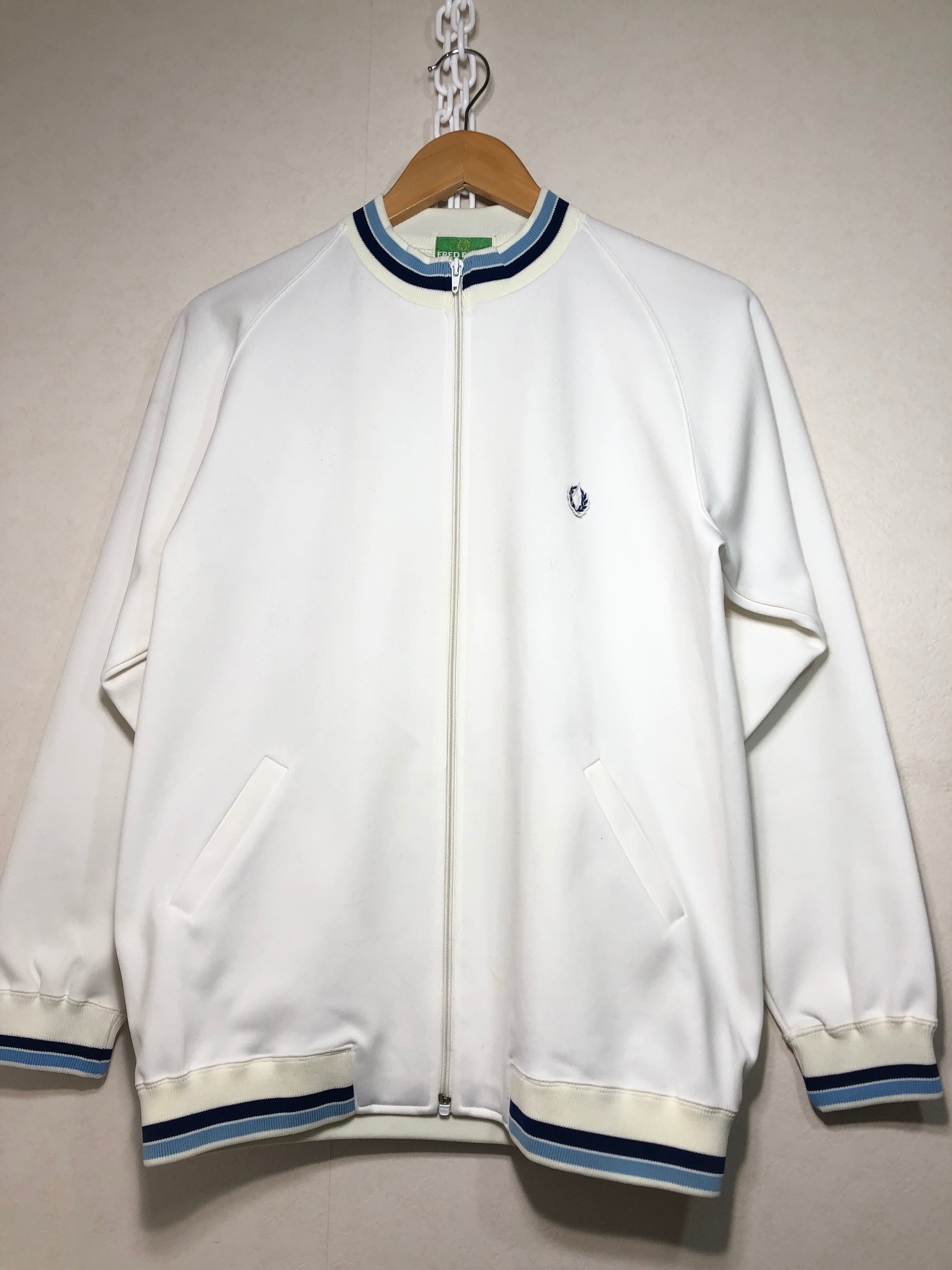 70s フランス製 フレンチラコステ Lacoste 長袖 ポロシャツ ホワイト