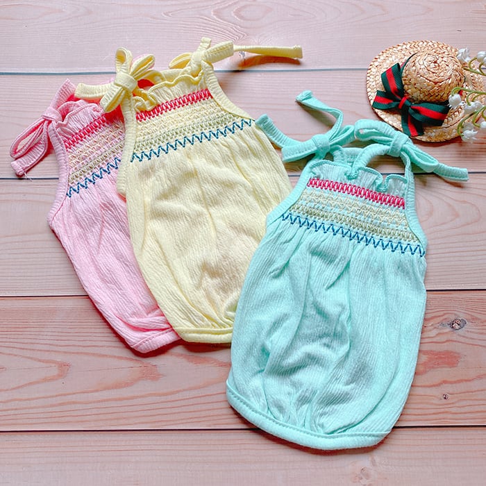 【SALE】エスニックトップス S ~ XL 3color  /  犬服 春夏 新作 ドッグウェア 可愛い 犬の服 ペット 猫 b14