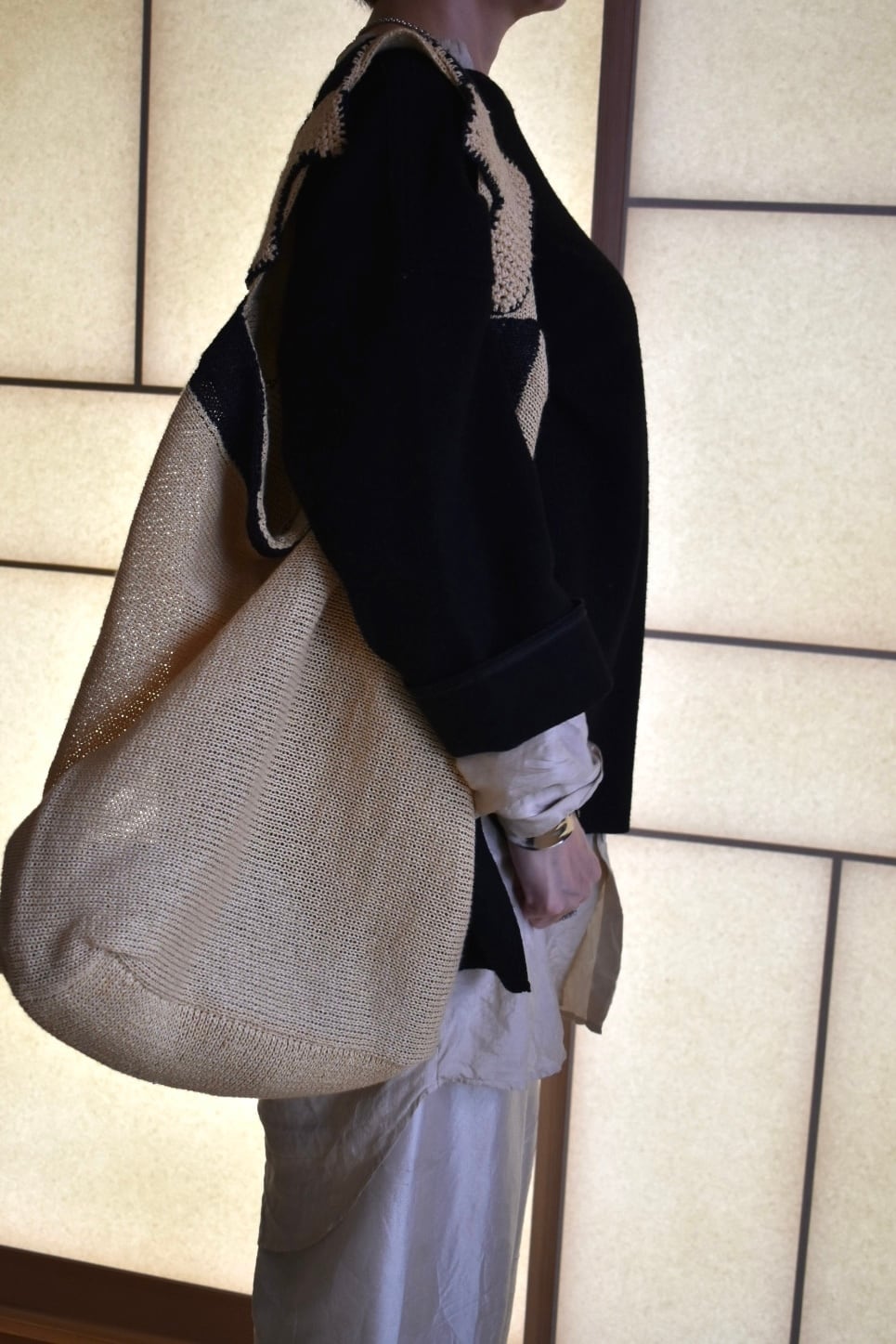 oira バック OIRA 和紙ニットバッグ | physis (ピュシス)