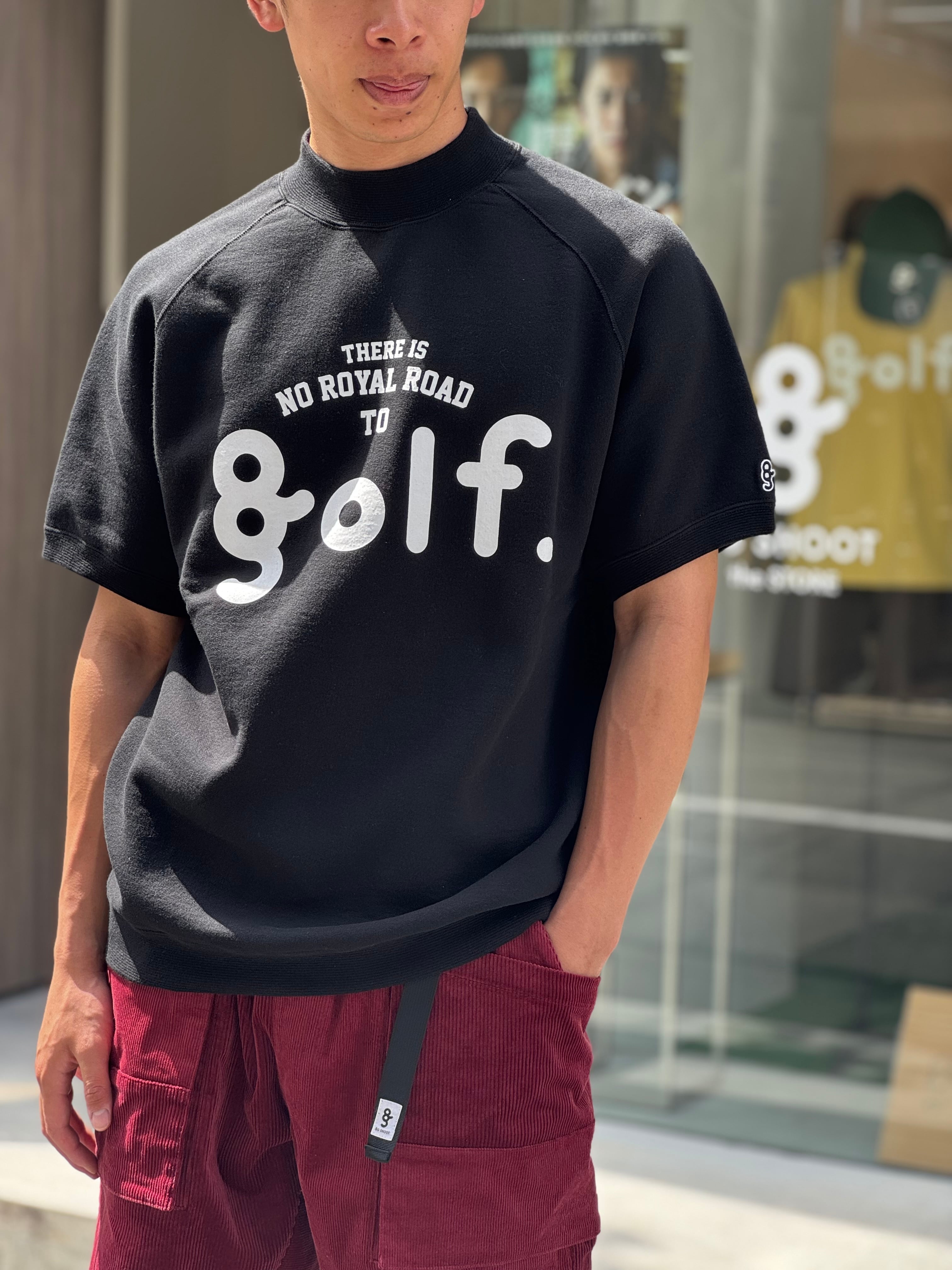 MOCK NECK S/S SWEAT SHIRT -NAVY- | 8G SHOOT WEBSTORE