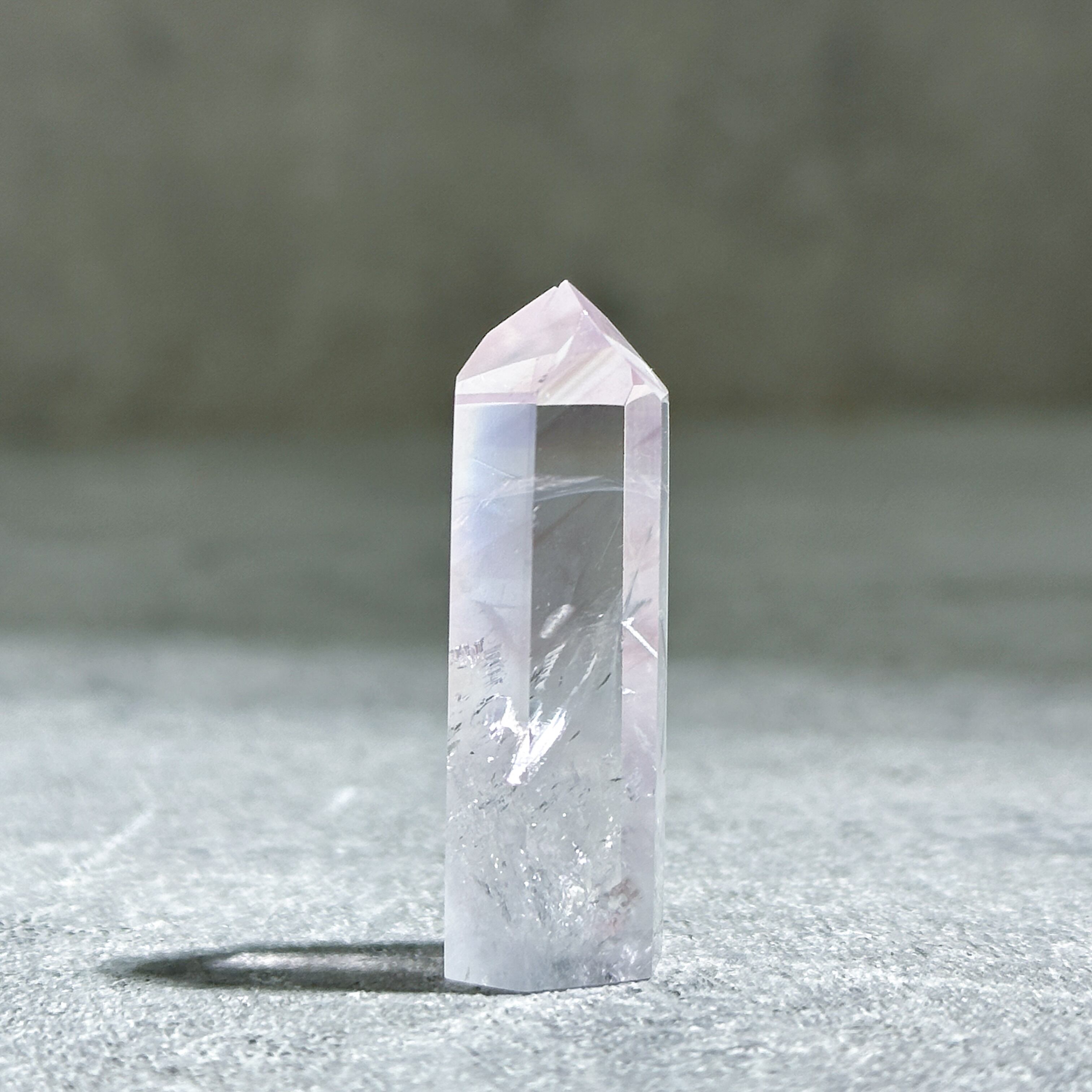 【激レア】希少　天然石　パウエライト入りアメシスト パウエライトファントムアメジスト① | 天然石・パワーストーン