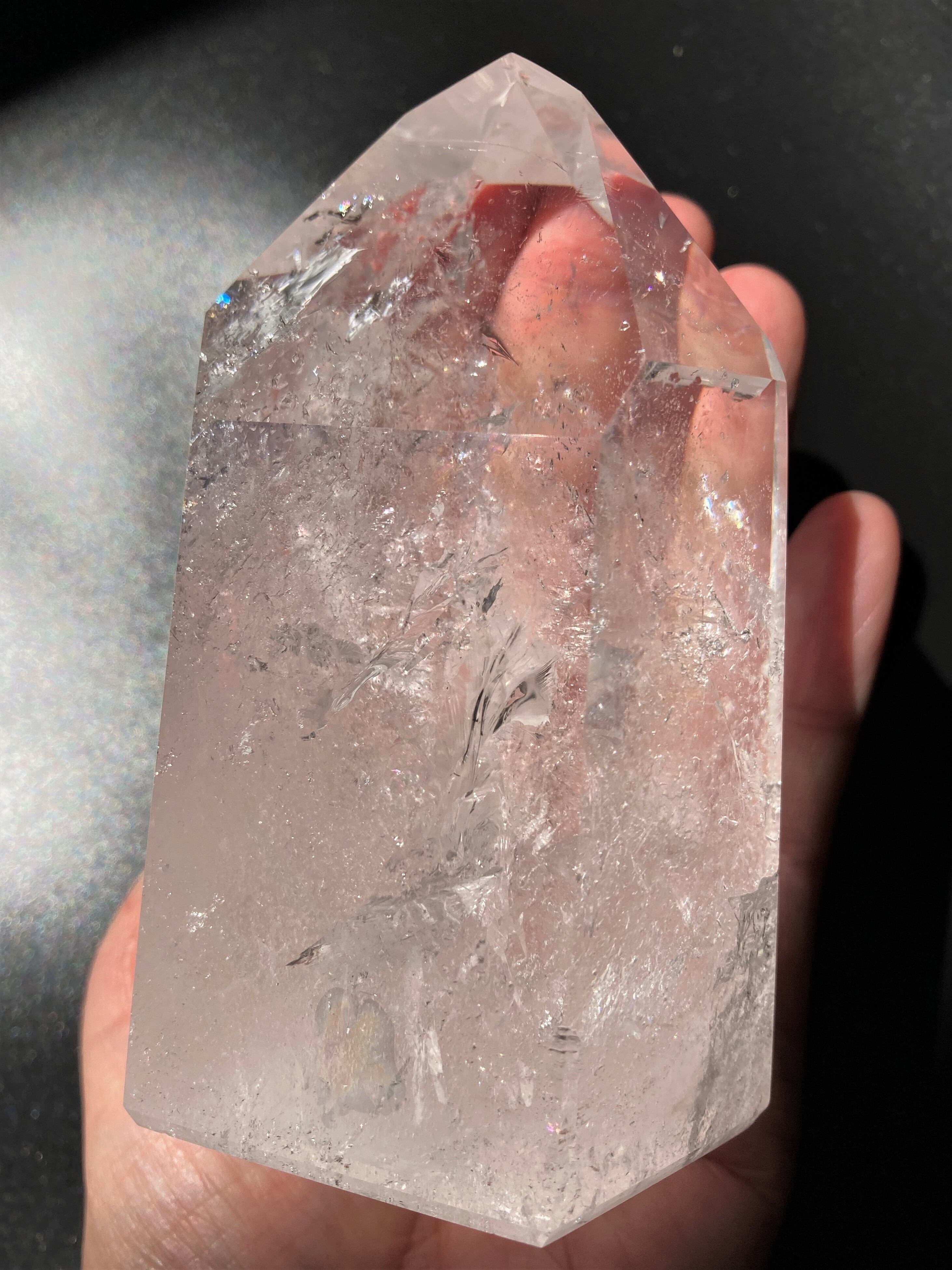 ブラジル・バイーア・アレグリ産 レムリアン水晶ポリッシュポイント