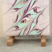 「夢喰鳥（ゆめくいどり）」蝶柄〜洗えるきもの（シルジェリー格子柄）〜