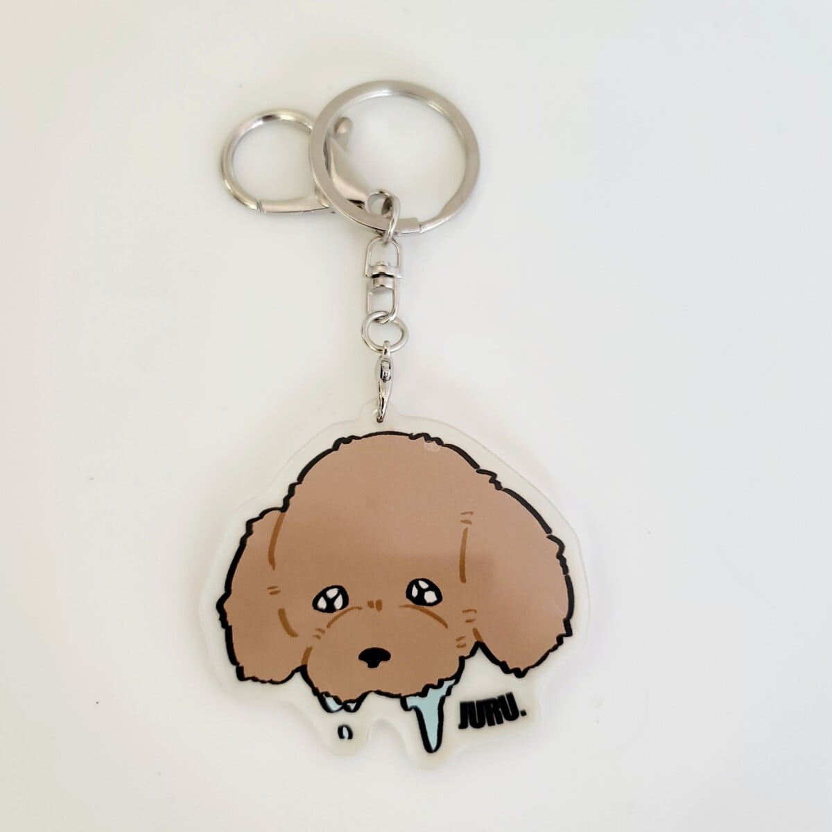 STUSSY プードル アクリルキーホルダー アクリルキーホルダー アクキー トイプードル 黒柴 キーホルダー パグ