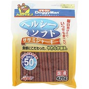 ドギーマン 犬用おやつ ヘルシーソフトササミジャーキー 420g