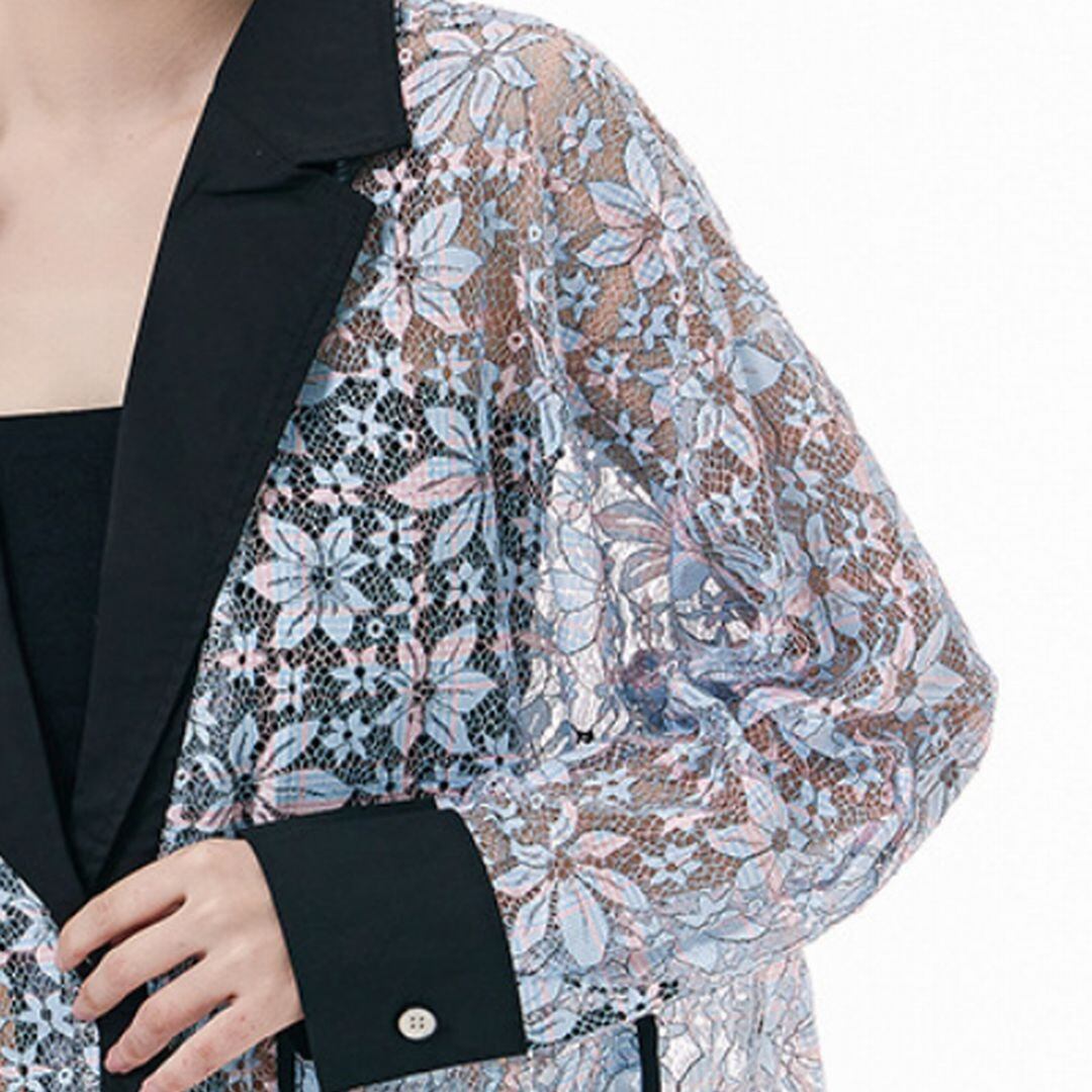 Anybuy公式アカウント シースルー花柄ジャケット Anybuy公式アカウント シースルー花柄ジャケット Anybuy公式アカウント