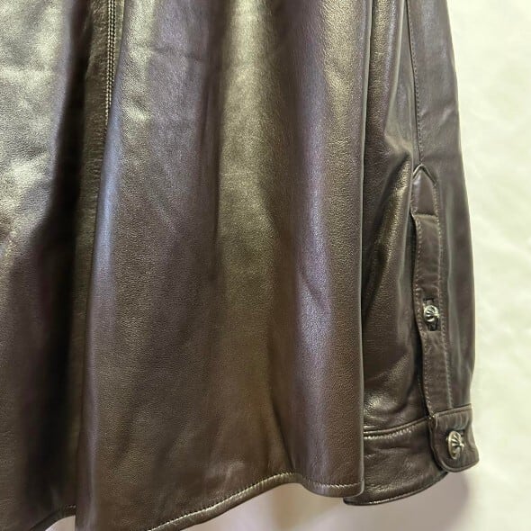 CHROME HEARTS クロムハーツ レザージャケット レオパード | chromehearts