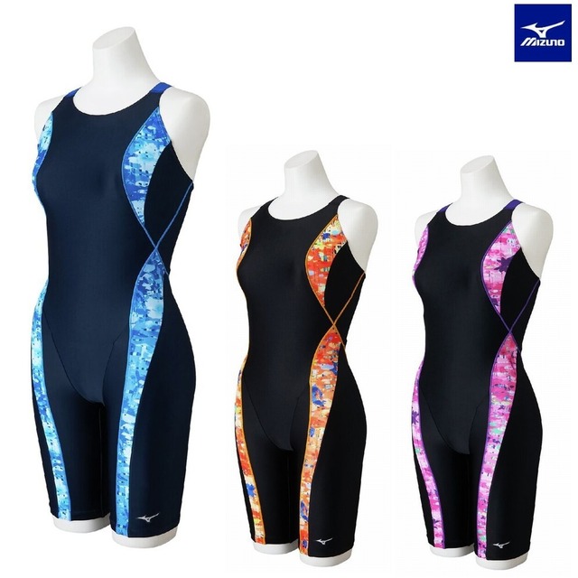 ミズノスイムフィットネス用オールインワン水着[レディース]N2JGD307 Stroke ONE 撥水