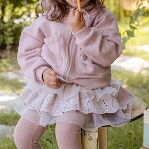 春レギンスつきスカート2色