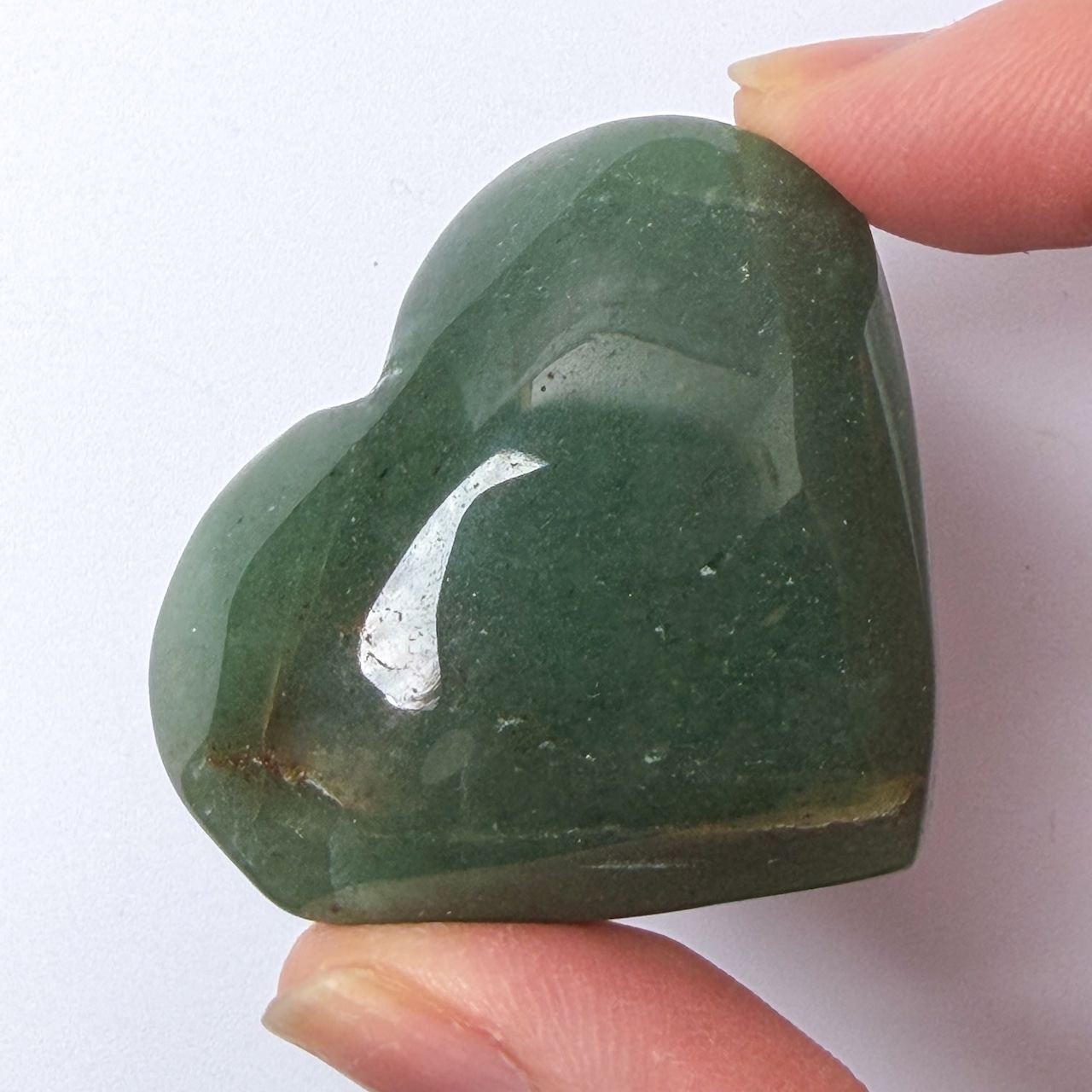 グリーンアベンチュリン01 ハート ＊ Green Aventurine ＊ 天然石