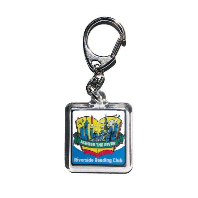 Riverside Reading Club "ACROSS THE RIVER" Keyring (S)