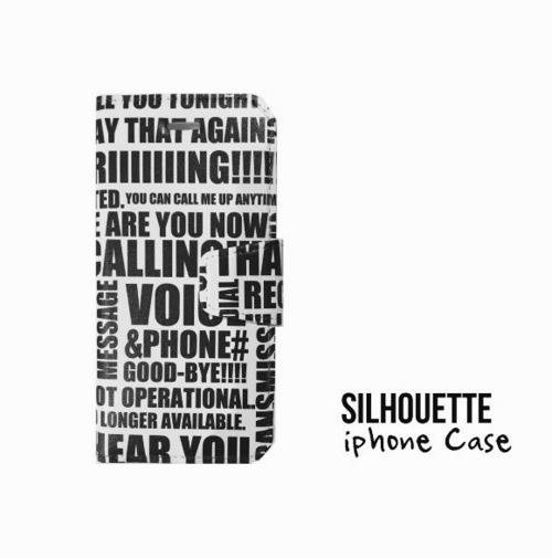 SILHOUETTE iPhone スマホケース#RIIING RIIIIIIING!!!!! 