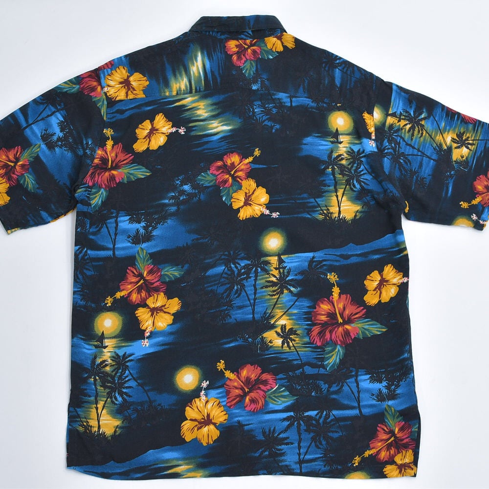 #アロハ #ハワイアンシャツ #ハイビスカス #ビンテージ #HAWAIIAN ヴィンテージ ハワイアン ハイビスカス フラワー トロピカル