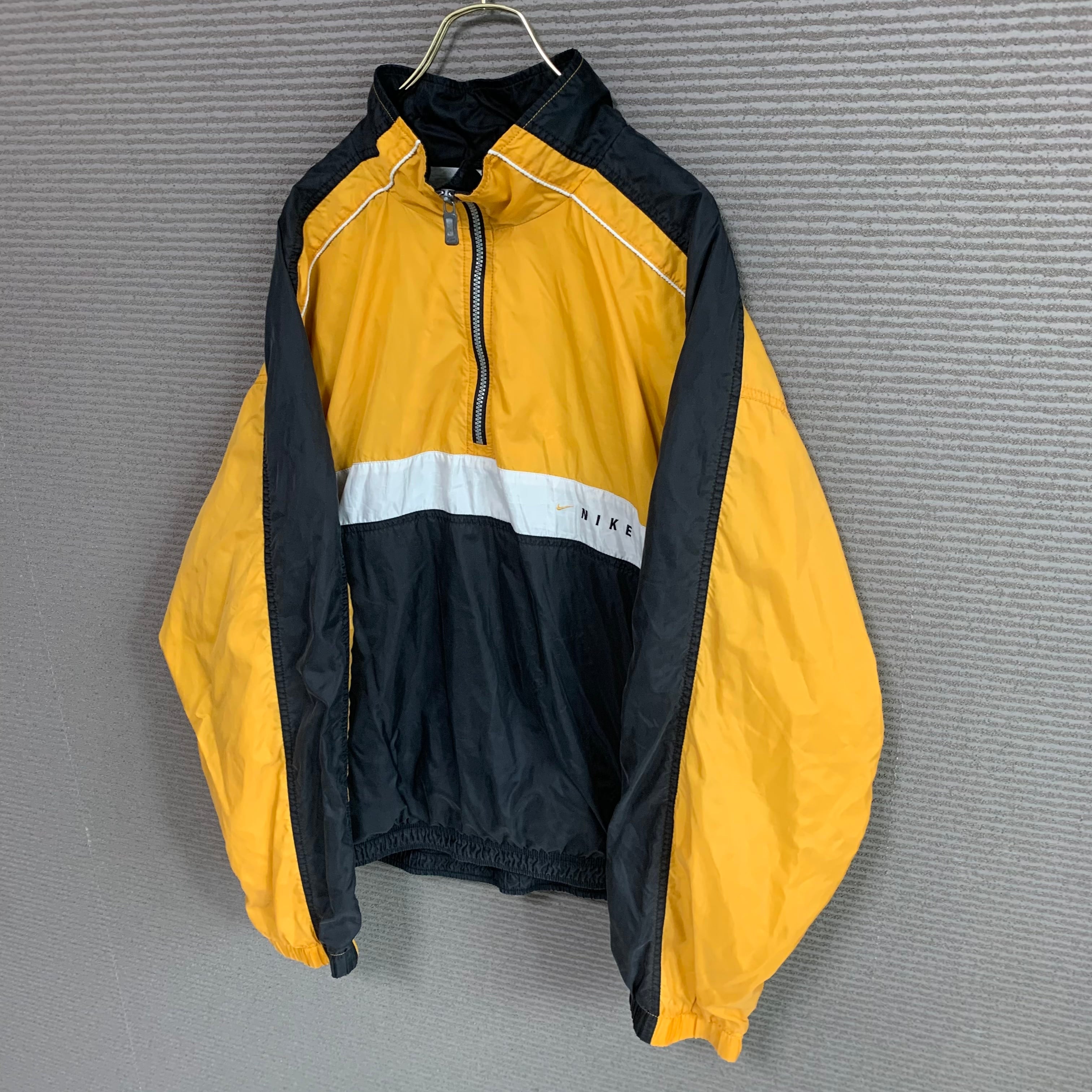 入手困難】90s 銀タグ ナイキ ハーフジップ ナイロン 古着 XL | 古着屋