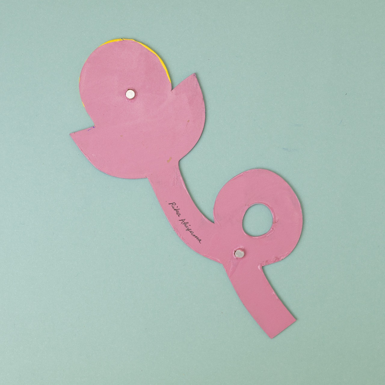 < あきやまりか > 木製パネル作品 - 32