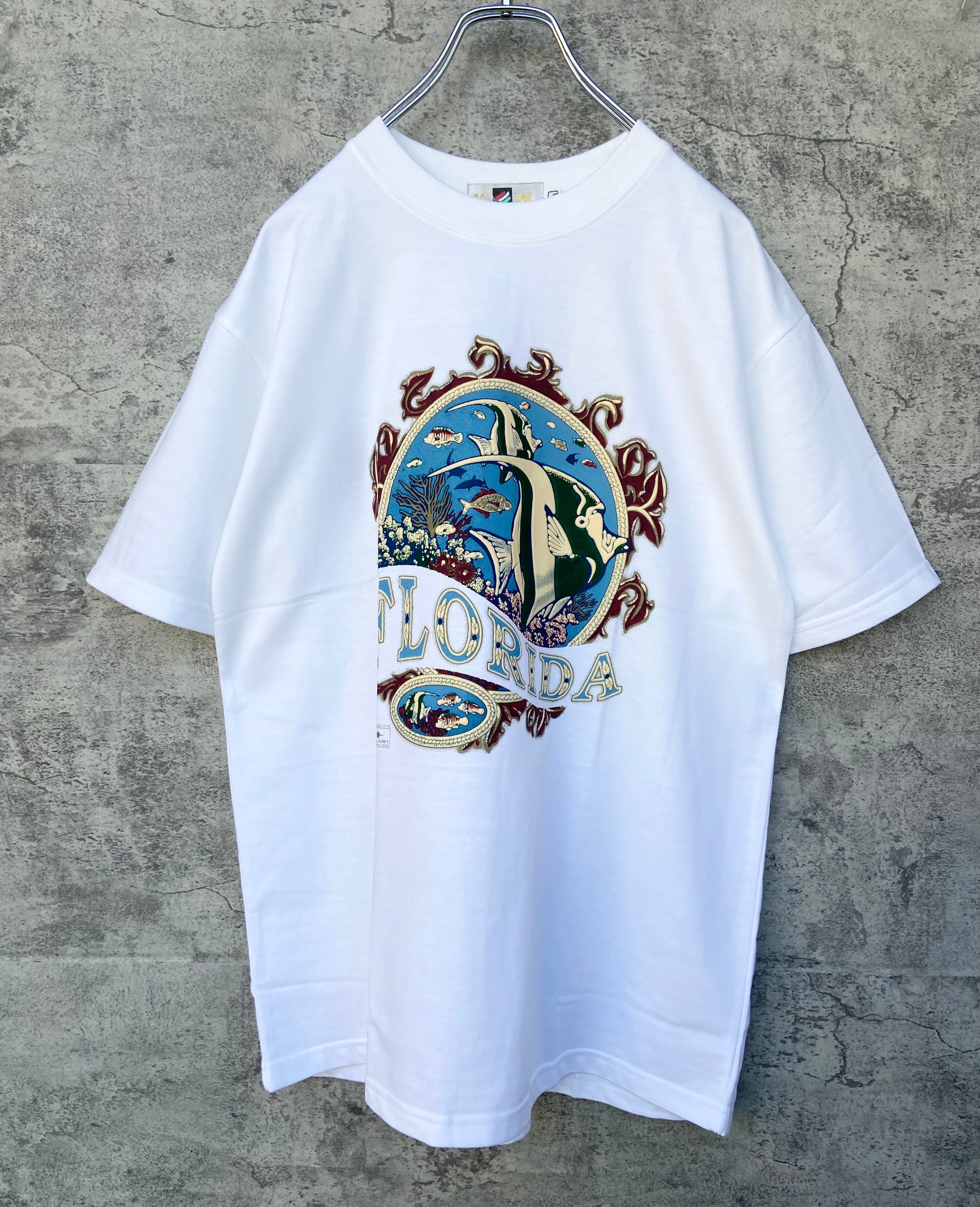 tee　90s　ヴィンテージ　Tシャツ/カットソー(半袖/袖なし)　Tシャツ　白T　コピーライト付き　vintage